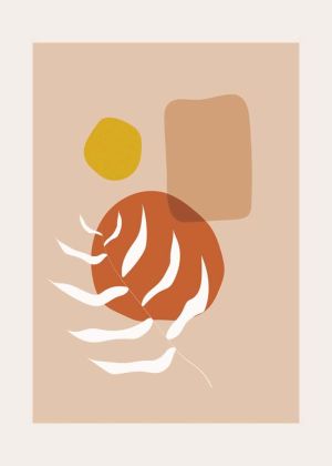 Ethereal Harmony: A Dance of Shapes wall art