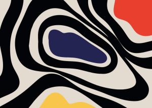 Harmonic Tides: A Symphony of Color wall art