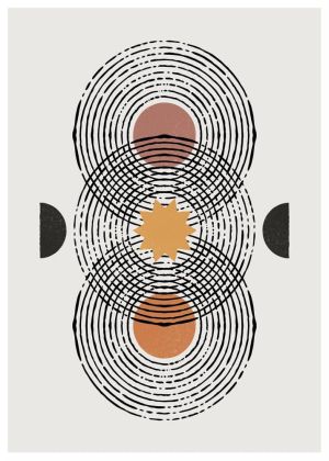Harmonic Convergence: Circles of Resonance wall art