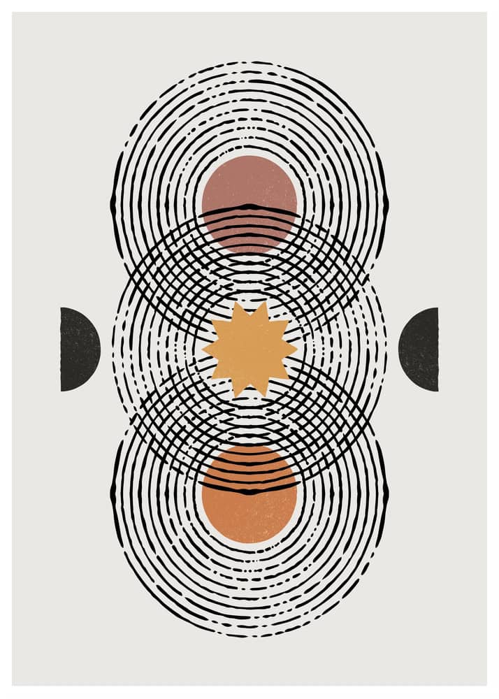 Harmonic Convergence: Circles of Resonance premium reproduction