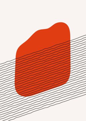 Ethereal Currents: A Study in Geometry wall art