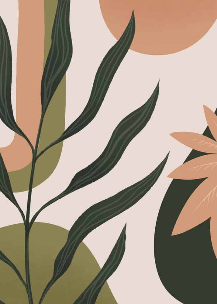 Ethereal Leaf Symphony premium reproduction