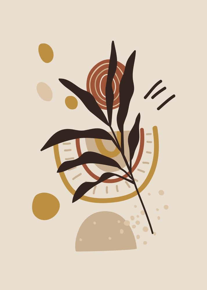 Organic Forms in Harmony premium reproduction