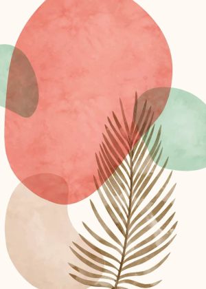 Botanical Whimsy: A Contemporary Dance wall art