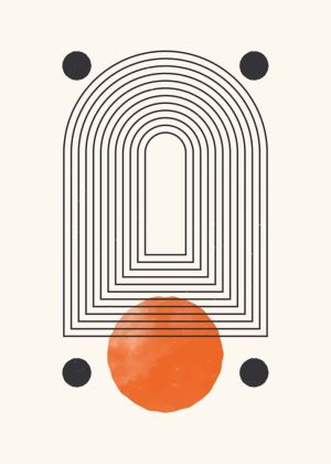 Zenith of Geometric Harmony wall art
