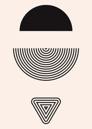 Geometric Harmony: An Exploration in Form wall art