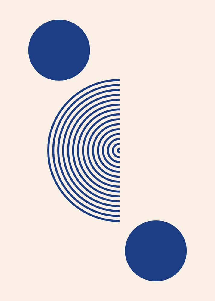 Harmonious Symmetry: Celestial Rhythm premium reproduction