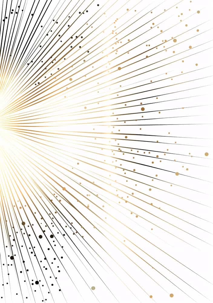 Celestial Convergence: Gold Radiance premium reproduction