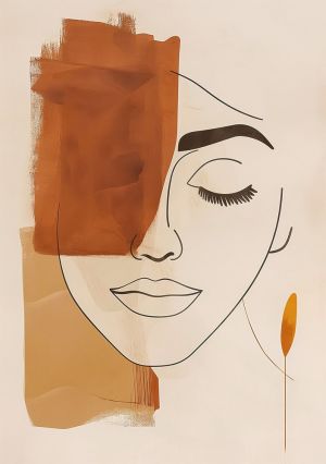 Serenity in Sepia Tones wall art