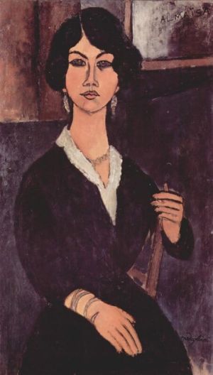 Amedeo Modigliani - Portrait of Almaiisa wall art
