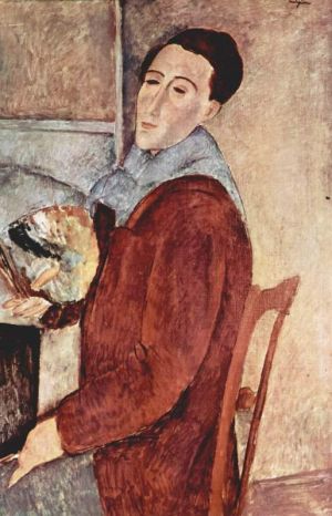 Amedeo Modigliani - Self-Portrait 1919 Wall Art wall art