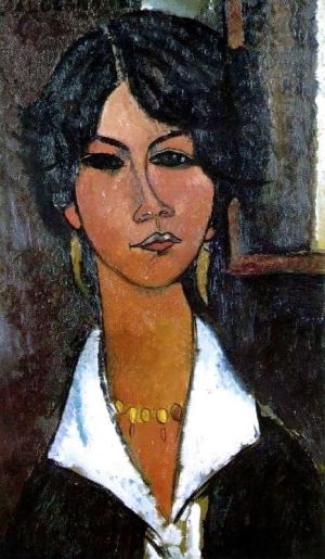 Amedeo Modigliani - Femme D'Alger 1917 Masterpiece wall art
