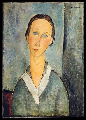 Amedeo Modigliani - Fille En Habit De Marin Painting wall art