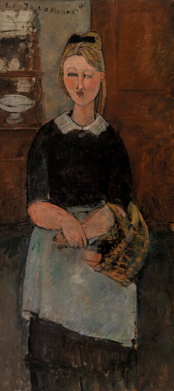 Amedeo Modigliani - La Jolie M Nag Re 1915 Masterpiece premium reproduction