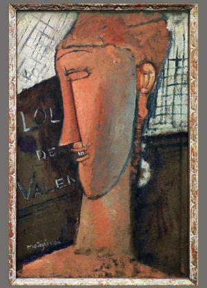 Amedeo Modigliani - Lola de Valence Portrait wall art