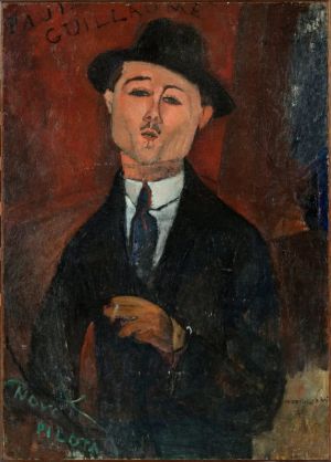 Amedeo Modigliani - Portrait of Paul Guillaume wall art