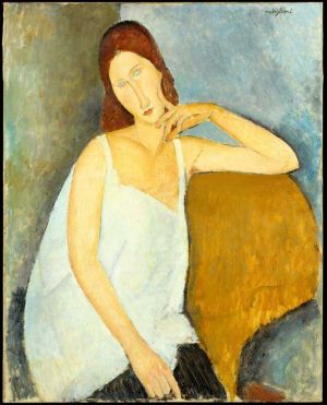 Amedeo Modigliani - Portrait of Jeanne Hébuterne Masterpiece wall art
