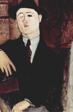 Amedeo Modigliani - Portrait of Paul Guillaume wall art
