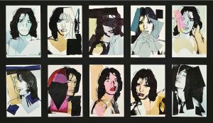 Andy Warhol - Mick Jagger Suite Collection wall art
