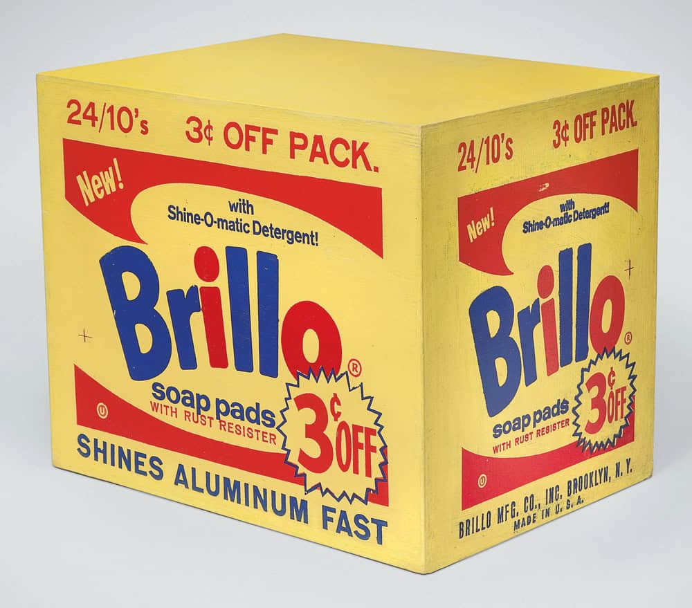 Andy Warhol - Brillo Box Pop Art premium reproduction