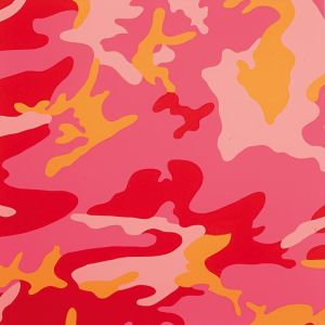 Andy Warhol - Camouflage Series: Vibrant Abstraction wall art