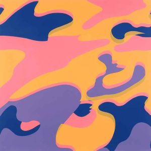 Andy Warhol - Camouflage 5 Art Piece wall art