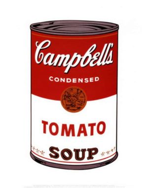 Andy Warhol - Campbell's Tomato Soup Masterpiece wall art
