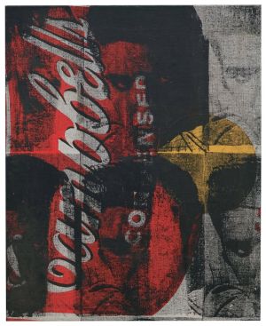 Andy Warhol - Campbell's and Elvis Fusion wall art