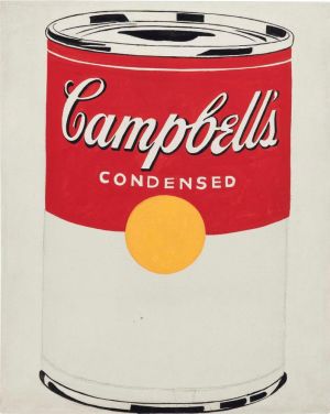 Andy Warhol - Campbell's Soup Can Masterpiece wall art