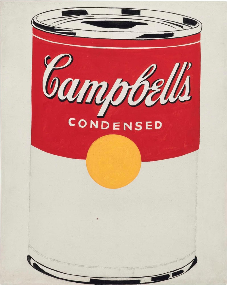 Andy Warhol - Campbell's Soup Can Masterpiece premium reproduction