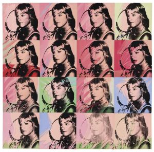 Andy Warhol - Chris Evert Pop Art Series wall art