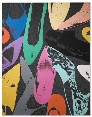Andy Warhol - Diamond Dust Shoes Art wall art