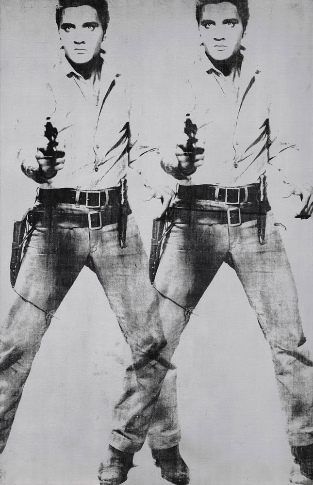 Andy Warhol - Double Elvis Artwork premium reproduction