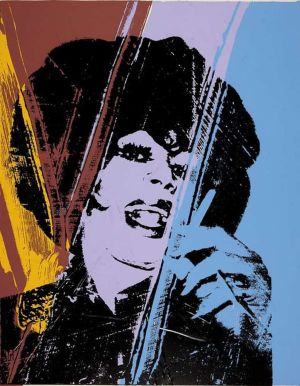 Andy Warhol - Drag Queen Series 1975 Wall Art wall art