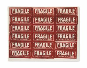 Andy Warhol - Fragile Art Series wall art