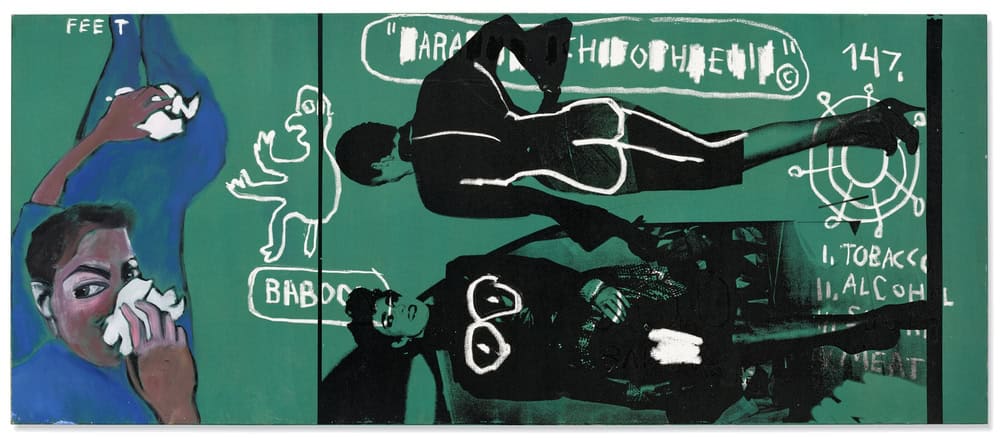 Warhol, Basquiat & Clemente - Collaborative Vision premium reproduction