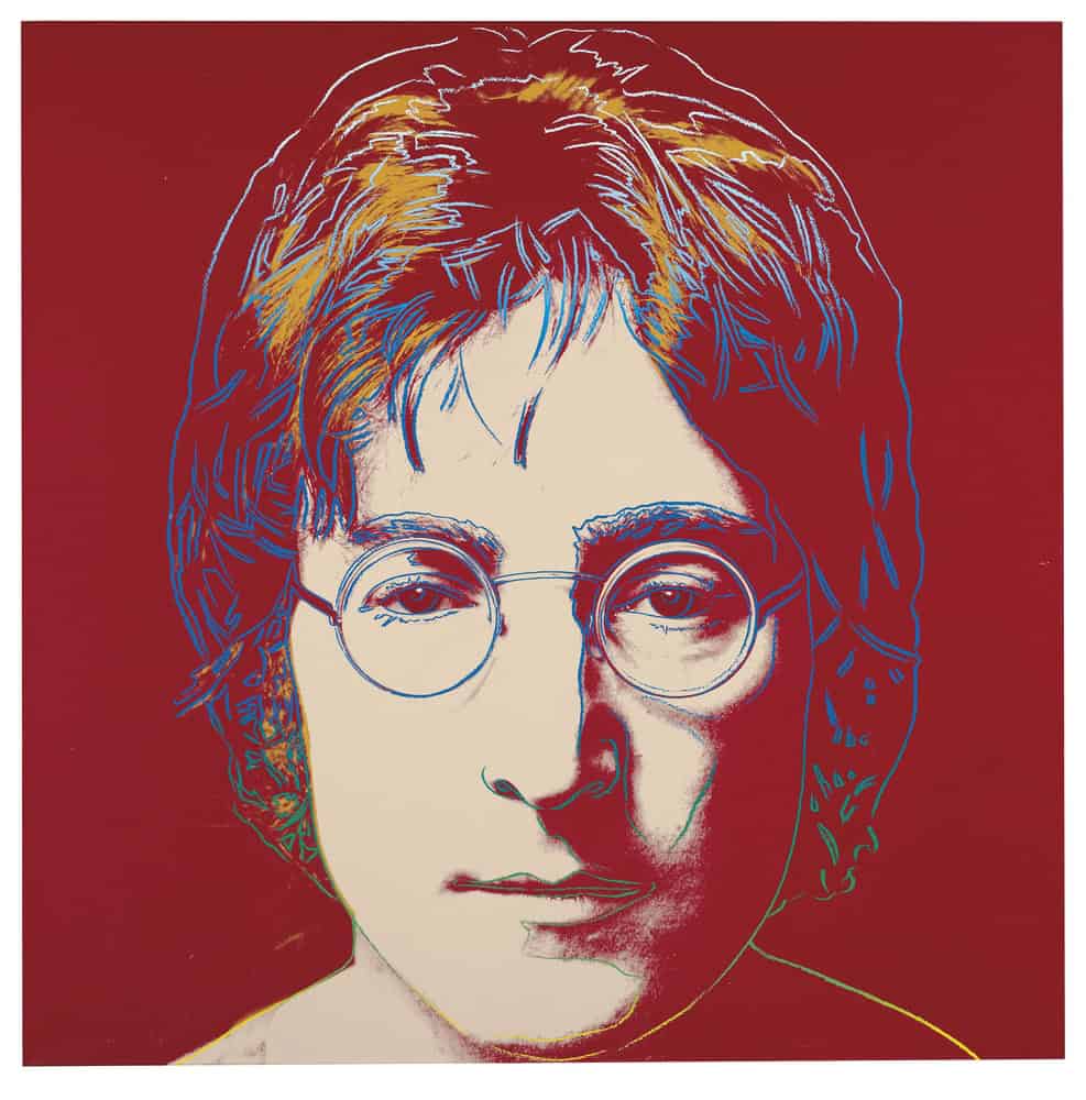Andy Warhol - John Lennon Iconic Pop Art premium reproduction