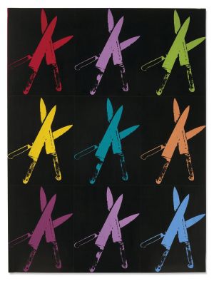 Andy Warhol - Knives Pop Art Masterpiece wall art