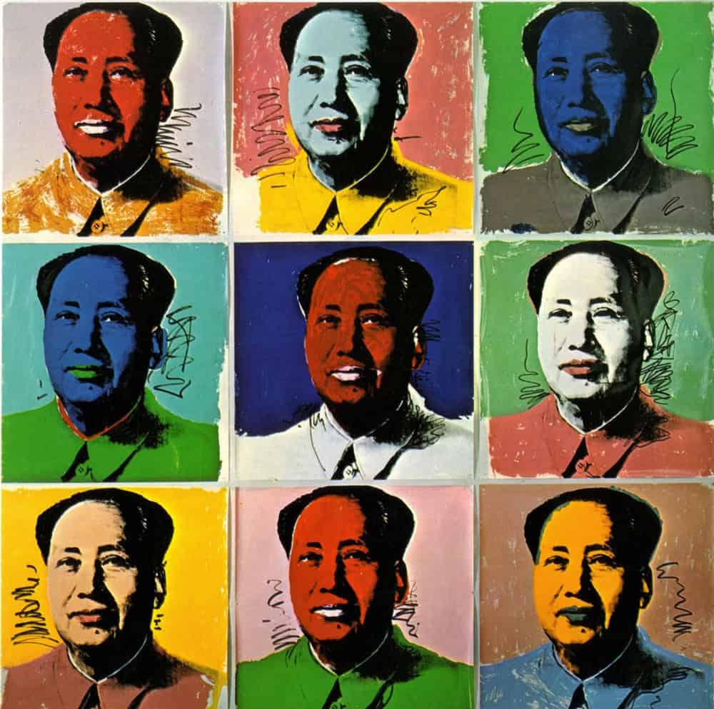 Andy Warhol - Mao Tse Tung Iconic Pop Art premium reproduction