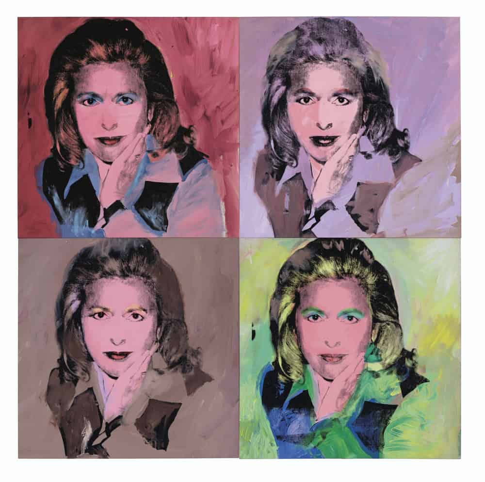 Andy Warhol - Marcia Weisman Quadriptych premium reproduction