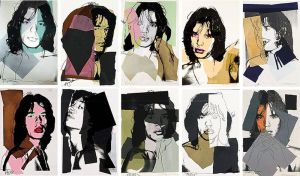 Andy Warhol - Mick Jagger Portrait Suite wall art
