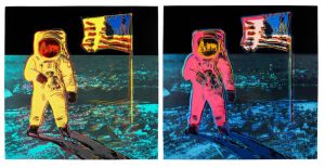 Andy Warhol - Moonwalk Series Fine Art wall art
