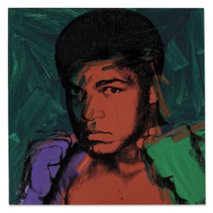 Andy Warhol - Muhammad Ali Portrait Art wall art