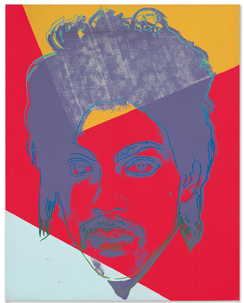 Andy Warhol - Prince Pop Art Portrait premium reproduction