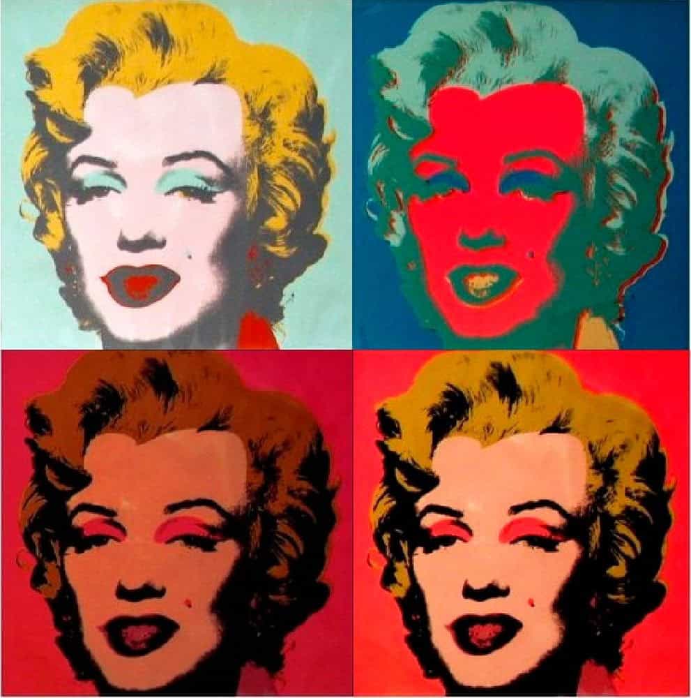 Andy Warhol – Iconic Marilyns Art Print premium reproduction