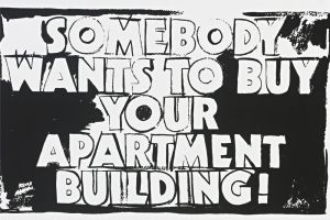 Andy Warhol - Somebody Wants To Buy Your Apartment Building Art wall art