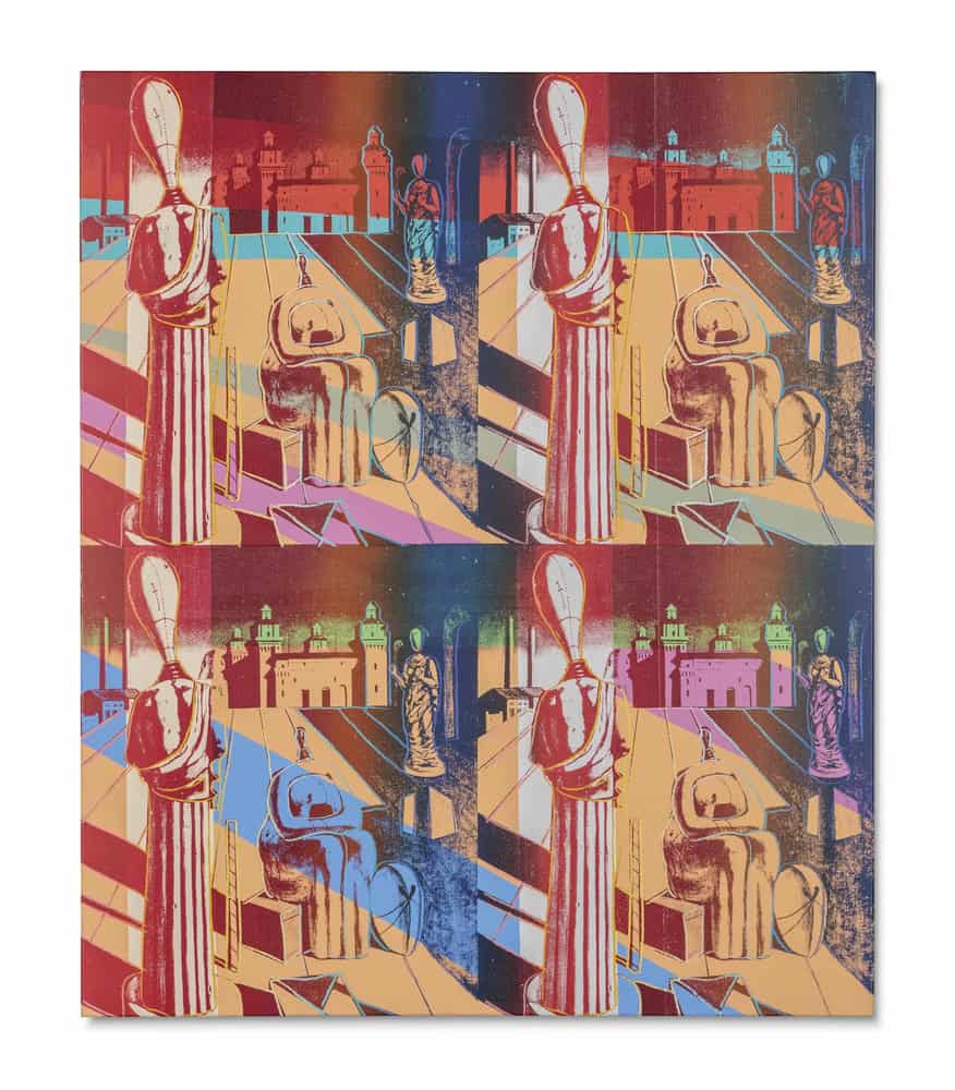 Andy Warhol - The Disquieting Muses Wall Art premium reproduction