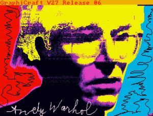 Andy Warhol - Digital Visionary wall art