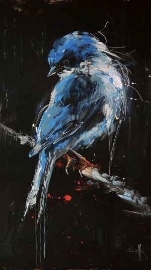 Ethereal Avian Symphony wall art