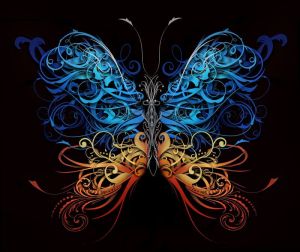Ethereal Wings: A Symphony of Nature wall art
